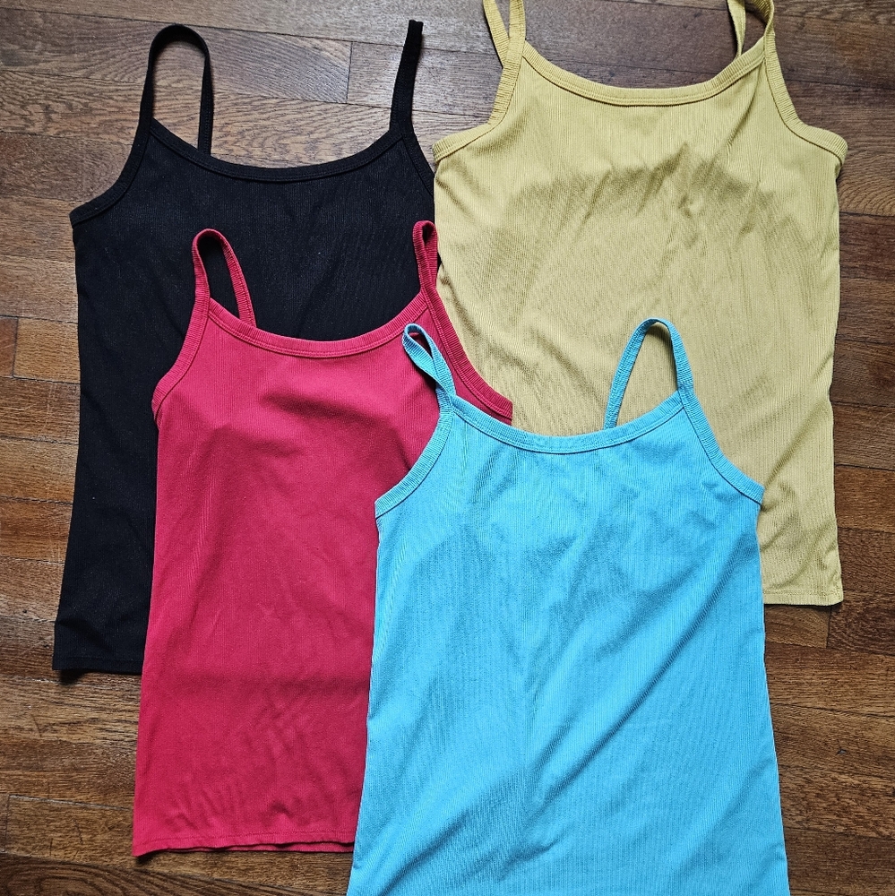 Bundle of Spaghetti Strap Tank Tops